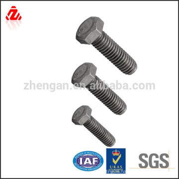 carbon steel hex head m12 bolt/m50 bolt